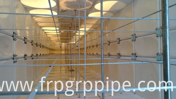100m3 frp water storage tank frp sectional water tank 100m3 overhead frp water tanks